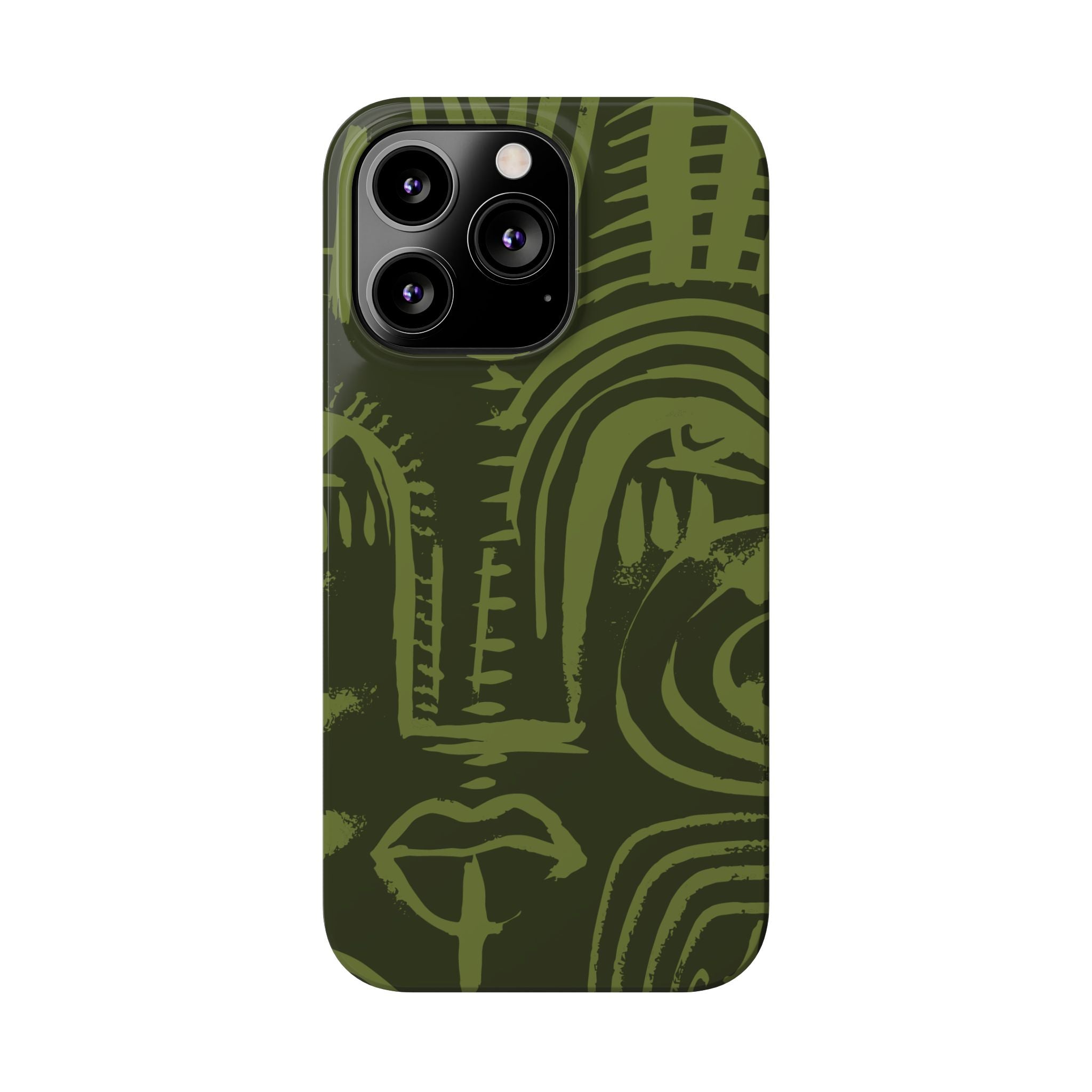 Totem artwork Slim Phone Case | Gabrielle Fabunmi series