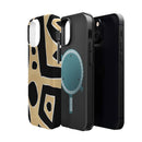 Trendy Magnetic Impact-Resistant Phone Case - Abstract Design