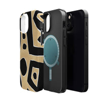Trendy Magnetic Impact-Resistant Phone Case - Abstract Design