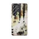 Abstract Camouflage Tough Phone Case — Watercolor Drip Design