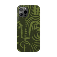 Totem artwork Slim Phone Case | Gabrielle Fabunmi series