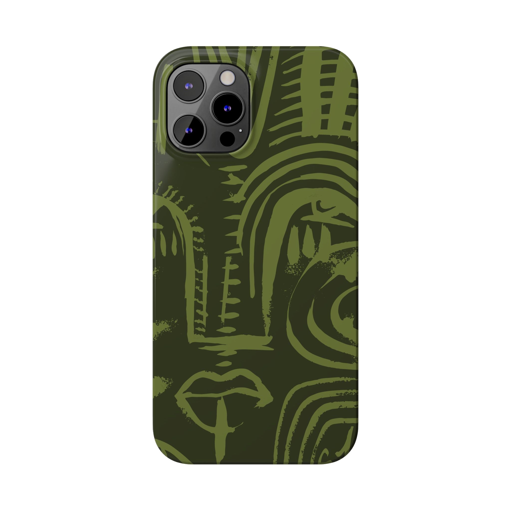 Totem artwork Slim Phone Case | Gabrielle Fabunmi series