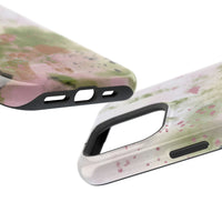 Abstract Floral Impact-Resistant Phone Case