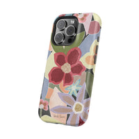 Floral Collage Magnetic Impact-Resistant Phone Case