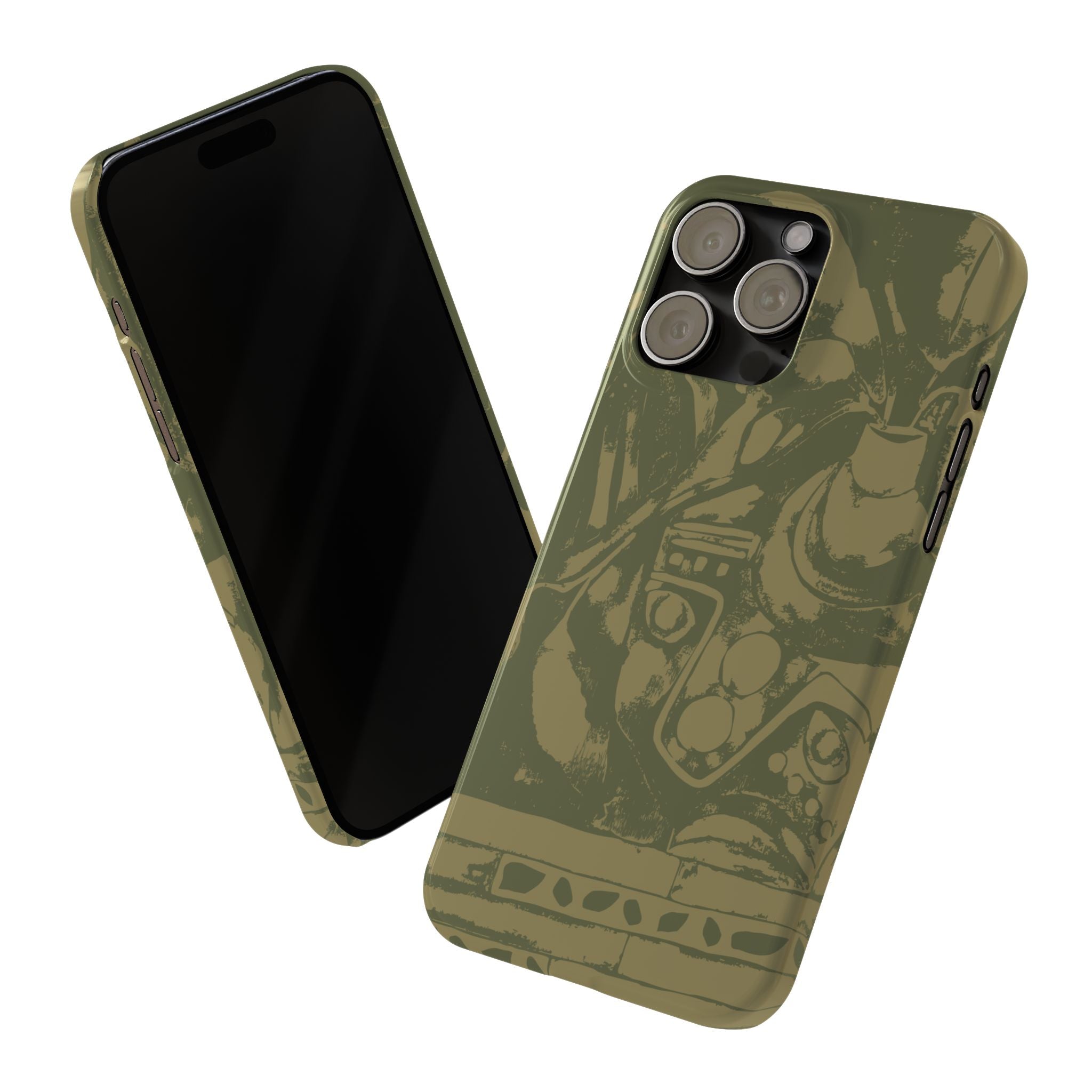 Monstera Pot | Slim Phone Case