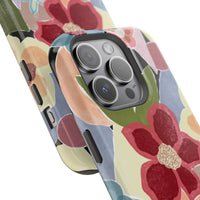 Floral Collage Magnetic Impact-Resistant Phone Case
