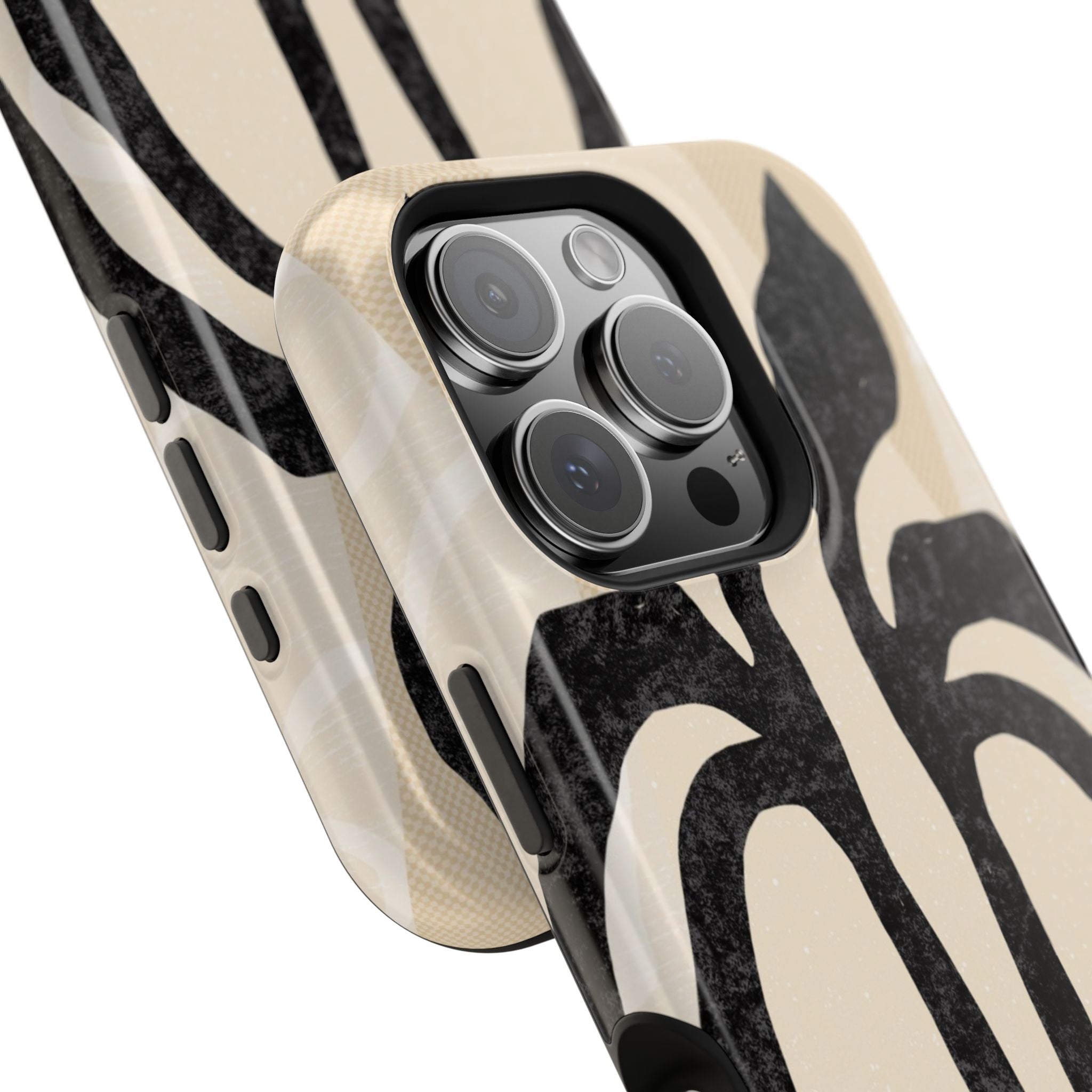 Stylish Impact-Resistant Phone Cases with Unique Floral Design