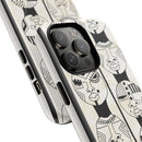 Artistic Tough Magnetic Phone Case with Unique Afrocentric Design