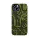 Totem artwork Slim Phone Case | Gabrielle Fabunmi series