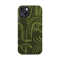 Totem artwork Slim Phone Case | Gabrielle Fabunmi series