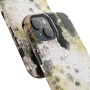 Watercolor Moss Phone Case — Impact‑Resistant Magnetic iPhone Cover