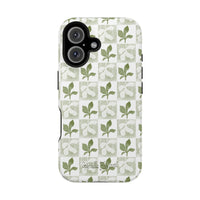 Botanical Impact-Resistant Phone Case - Eco-Friendly Design