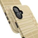 Magnetic Impact-Resistant Phone Case — Neutral Geometric Pattern