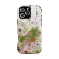 Abstract Floral Impact-Resistant Phone Case