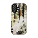 Abstract Camouflage Tough Phone Case — Watercolor Drip Design