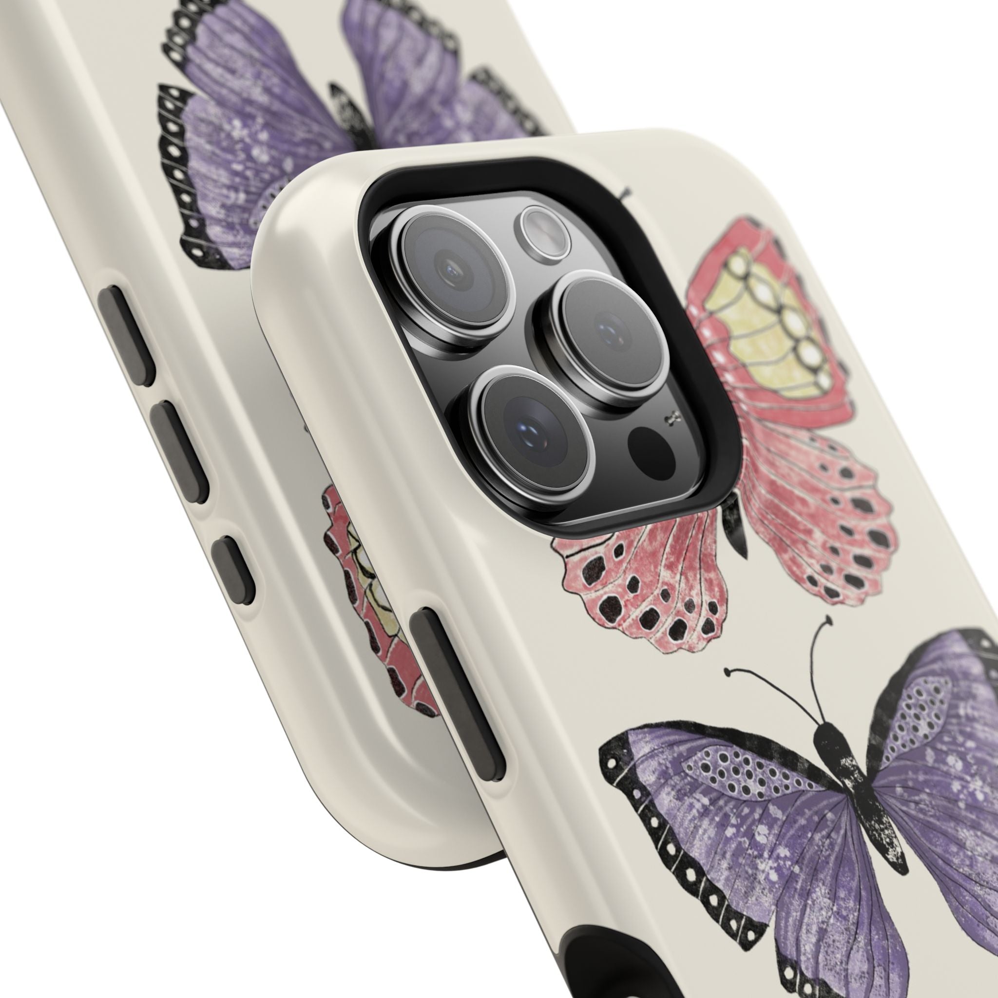 Butterfly Magnetic Impact-Resistant Phone Case