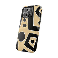 Trendy Magnetic Impact-Resistant Phone Case - Abstract Design