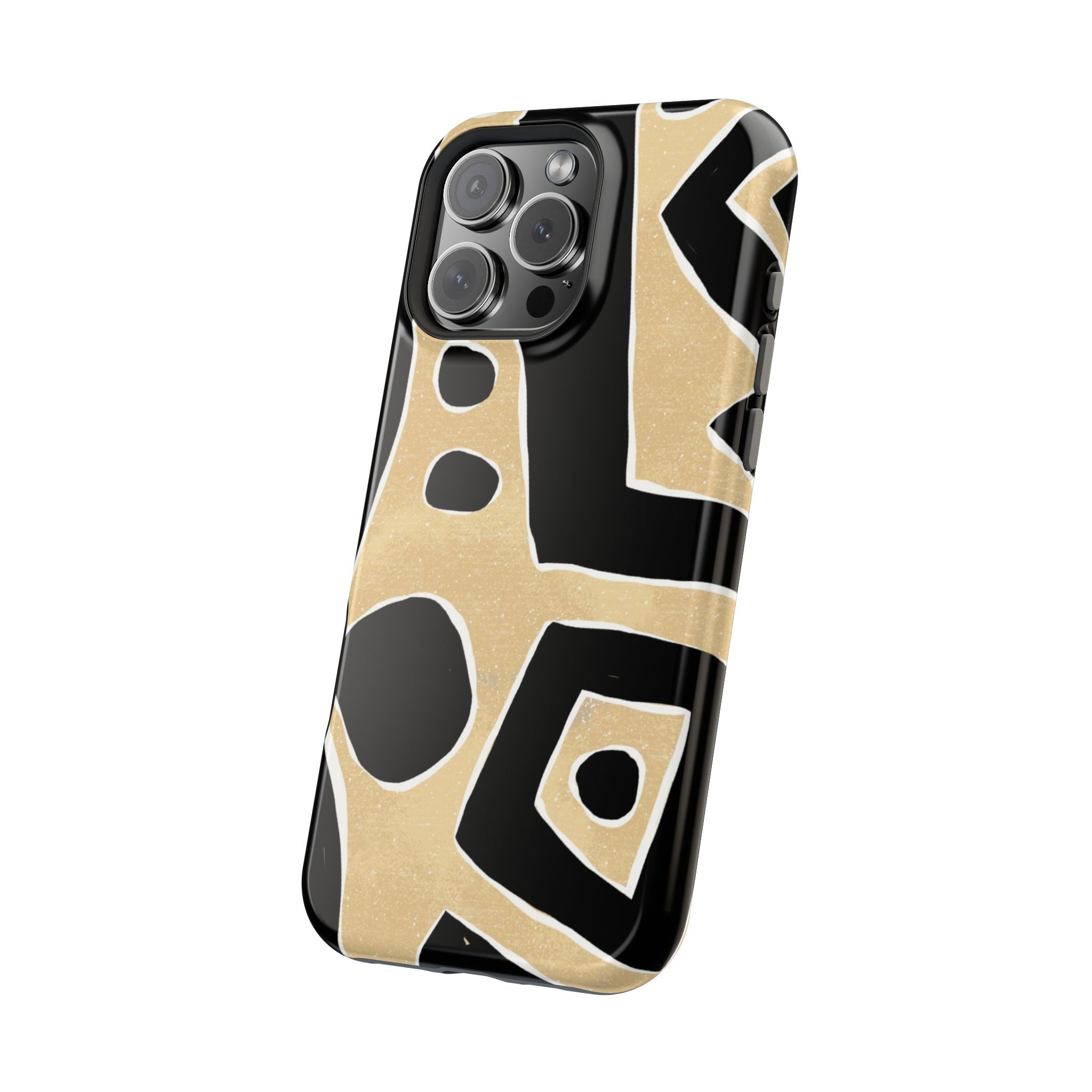 Trendy Magnetic Impact-Resistant Phone Case - Abstract Design