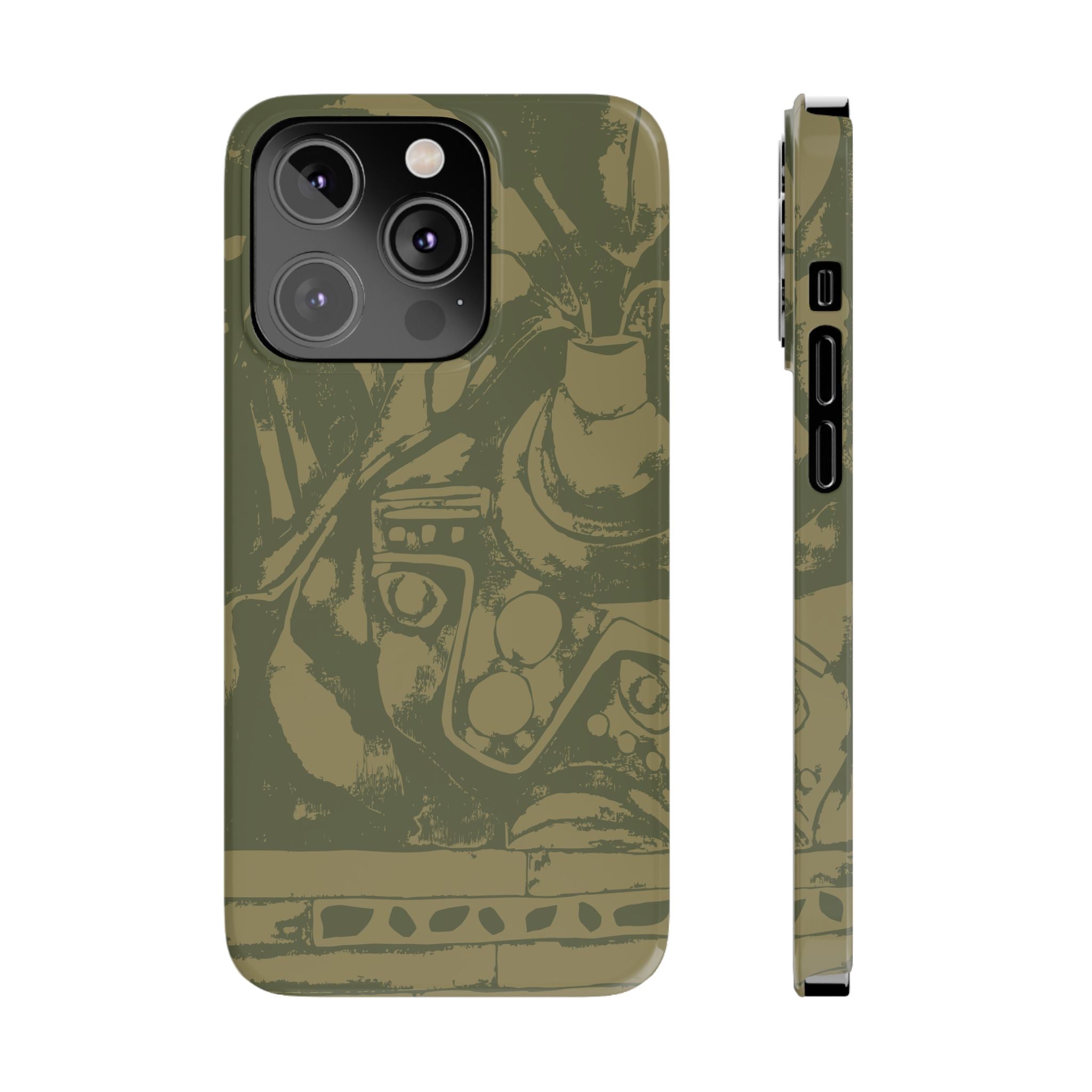 Monstera Pot | Slim Phone Case