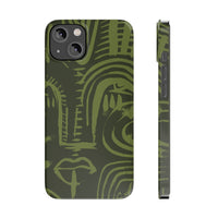 Totem artwork Slim Phone Case | Gabrielle Fabunmi series