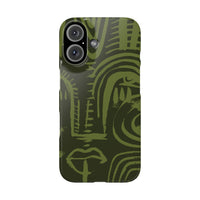 Totem artwork Slim Phone Case | Gabrielle Fabunmi series
