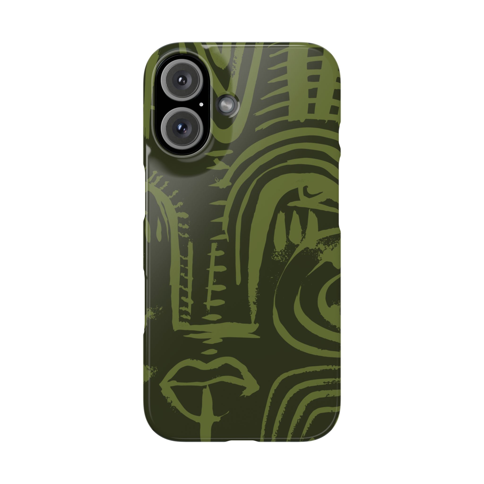 Totem artwork Slim Phone Case | Gabrielle Fabunmi series