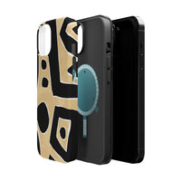 Trendy Magnetic Impact-Resistant Phone Case - Abstract Design