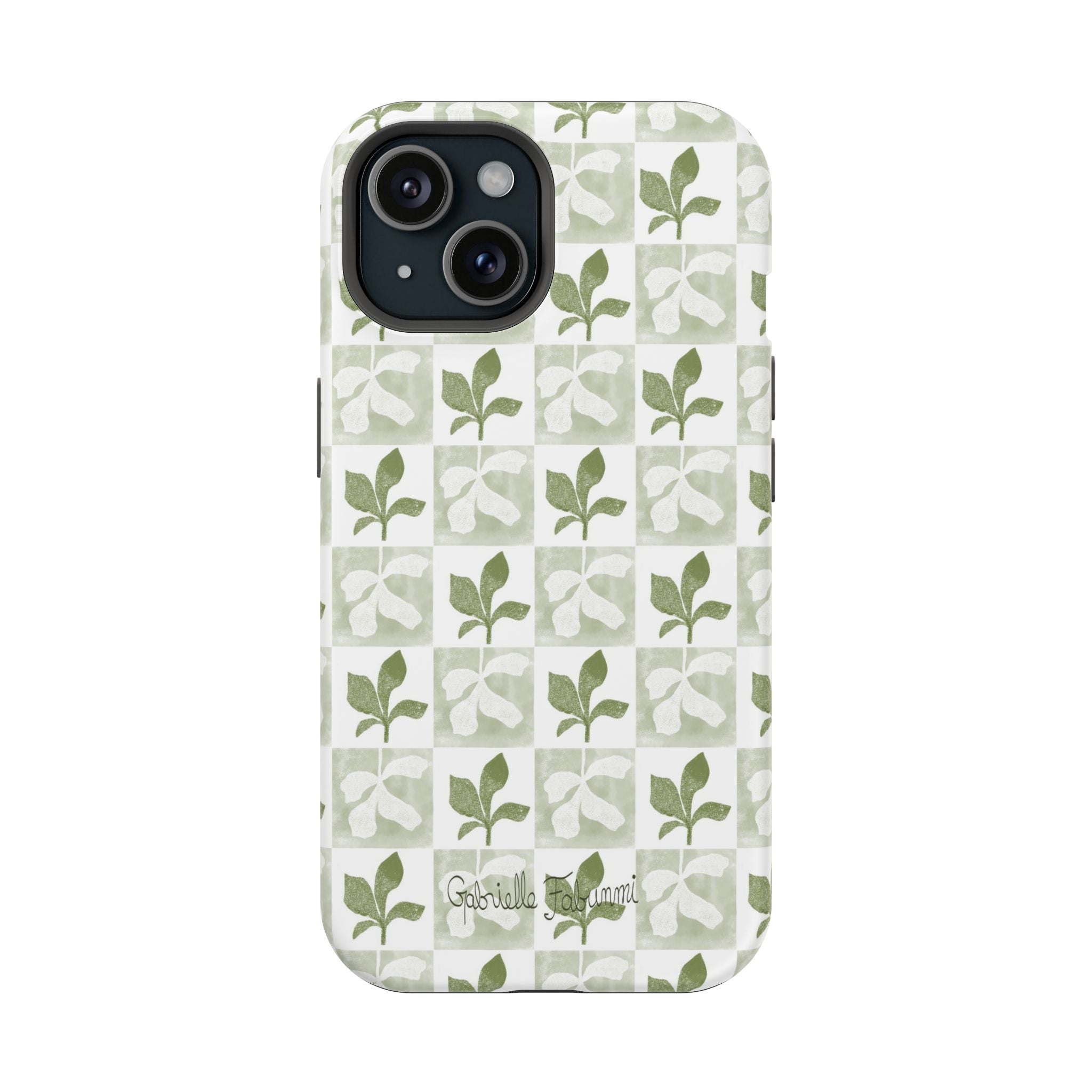 Botanical Impact-Resistant Phone Case - Eco-Friendly Design