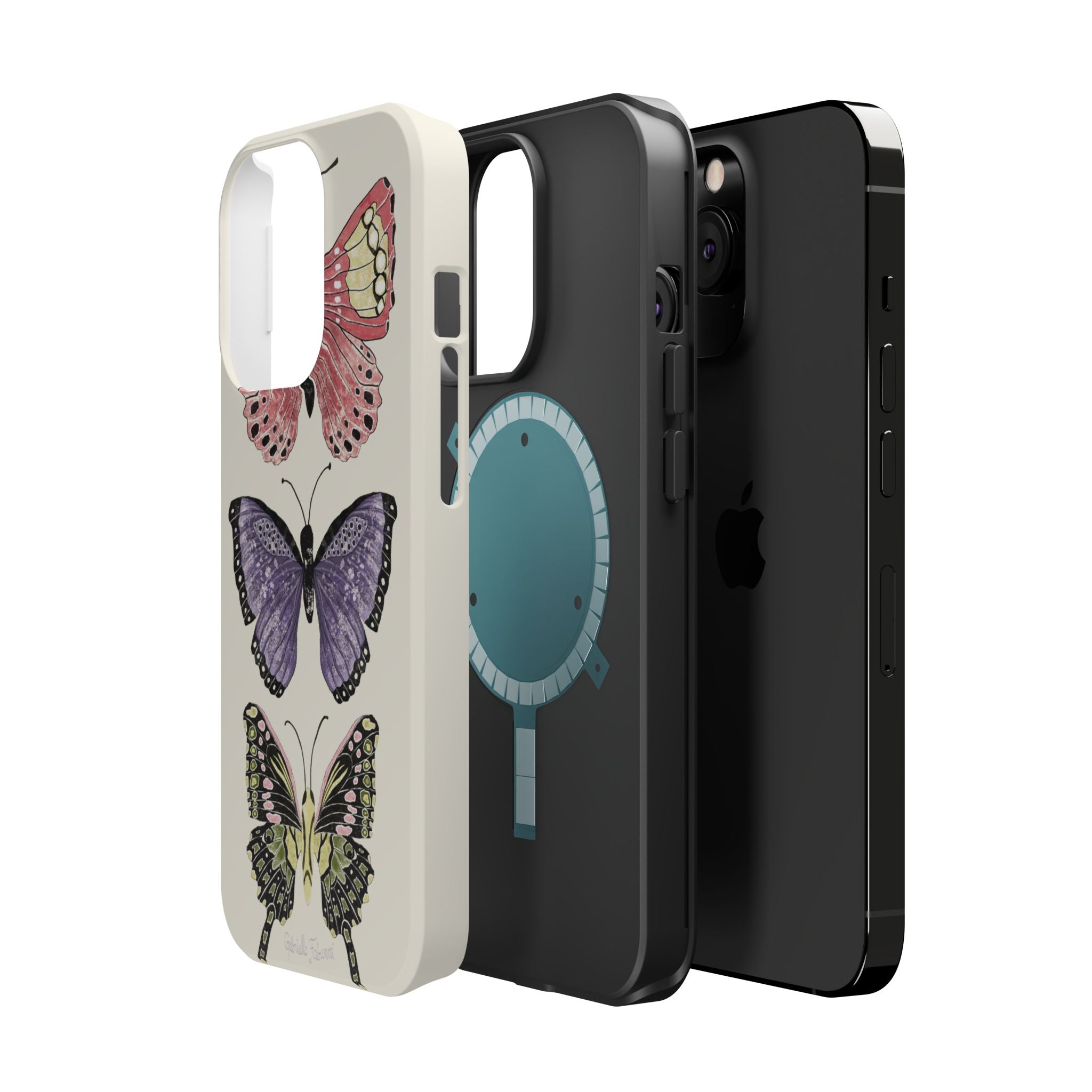 Butterfly Magnetic Impact-Resistant Phone Case