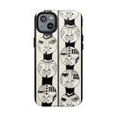 Artistic Tough Magnetic Phone Case with Unique Afrocentric Design