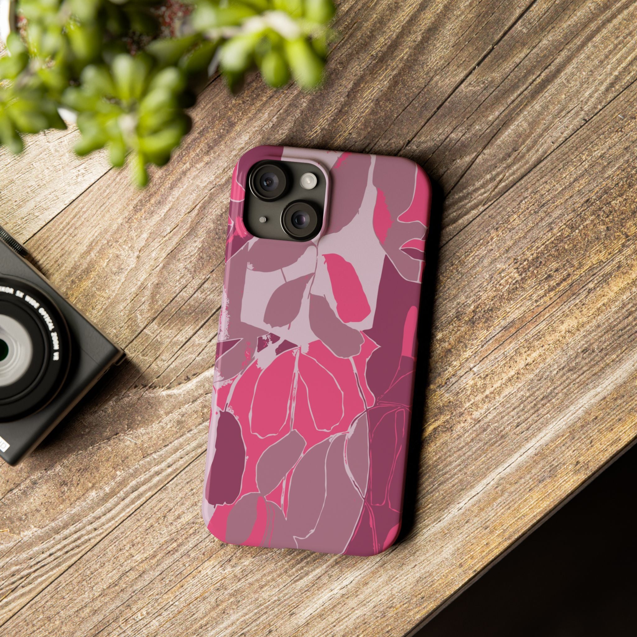 Leafy Twins | Slim Phone Case
