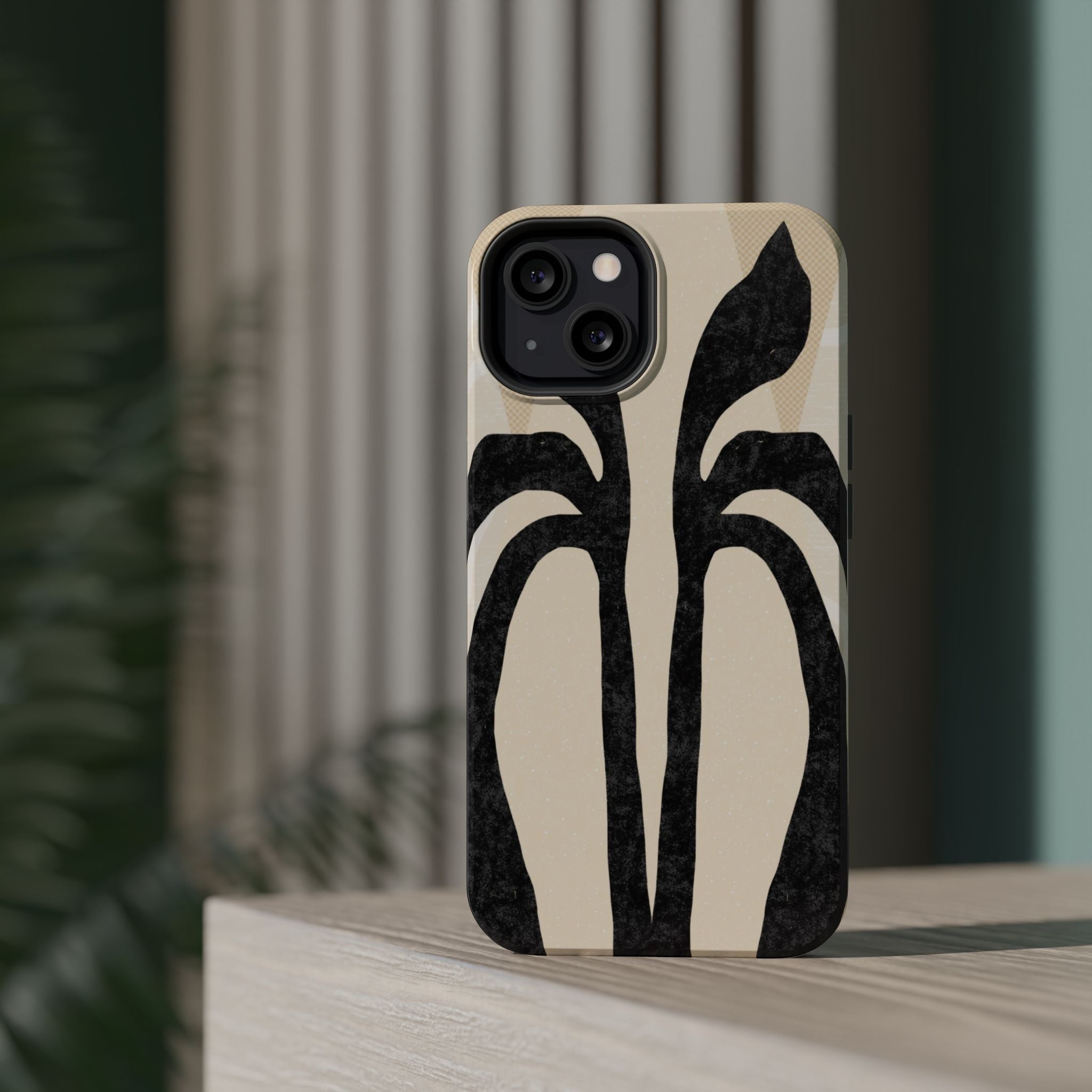Stylish Impact-Resistant Phone Cases with Unique Floral Design