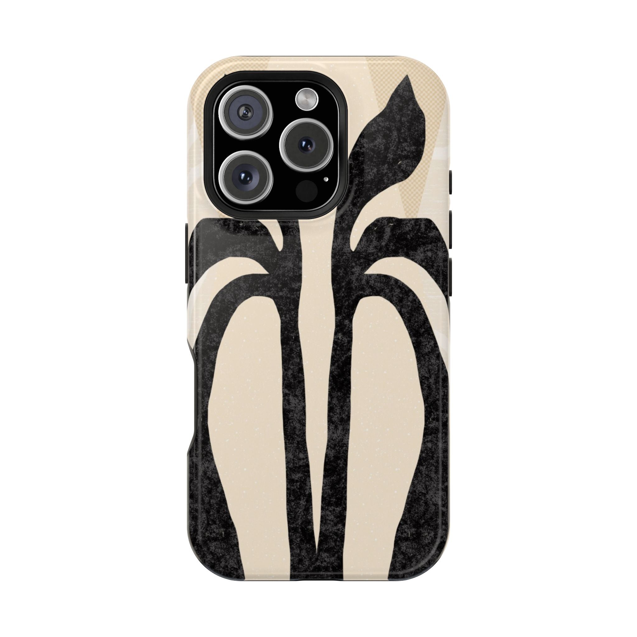 Stylish Impact-Resistant Phone Cases with Unique Floral Design
