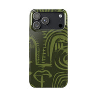 Totem artwork Slim Phone Case | Gabrielle Fabunmi series
