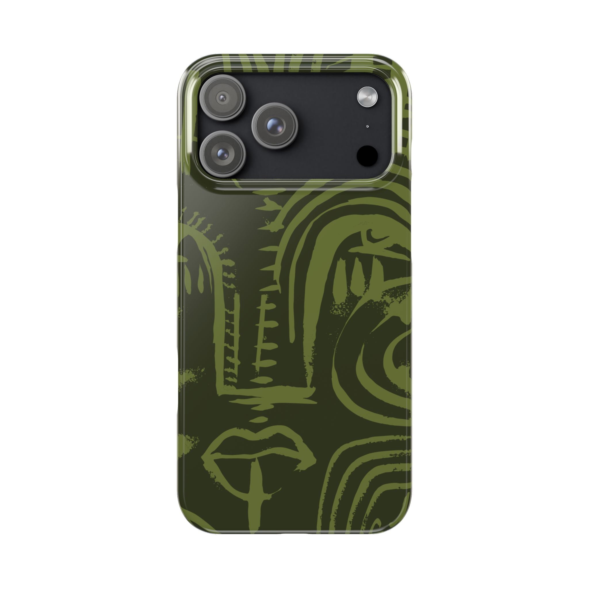 Totem artwork Slim Phone Case | Gabrielle Fabunmi series