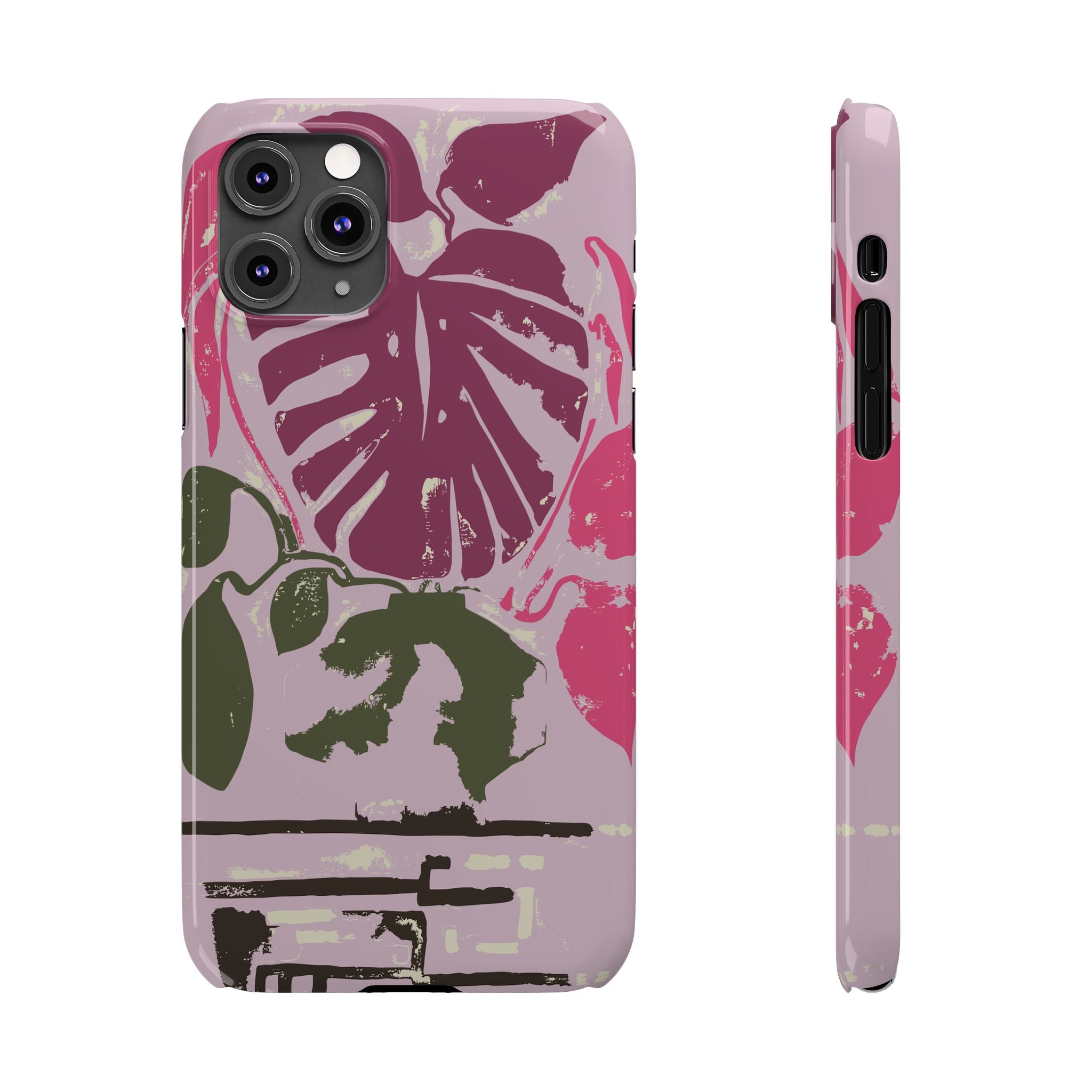 Monstera | Slim Phone Case