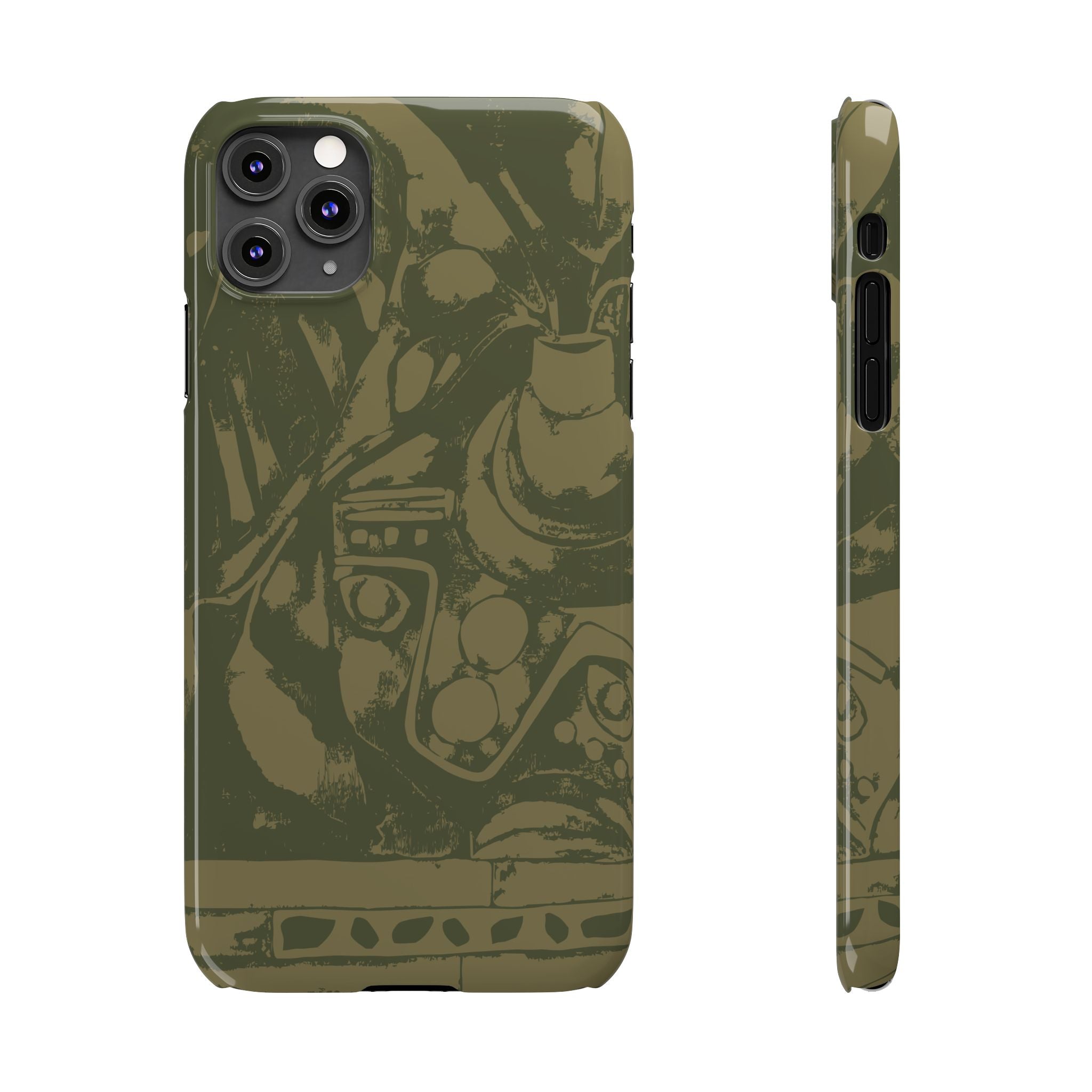 Monstera Pot | Slim Phone Case