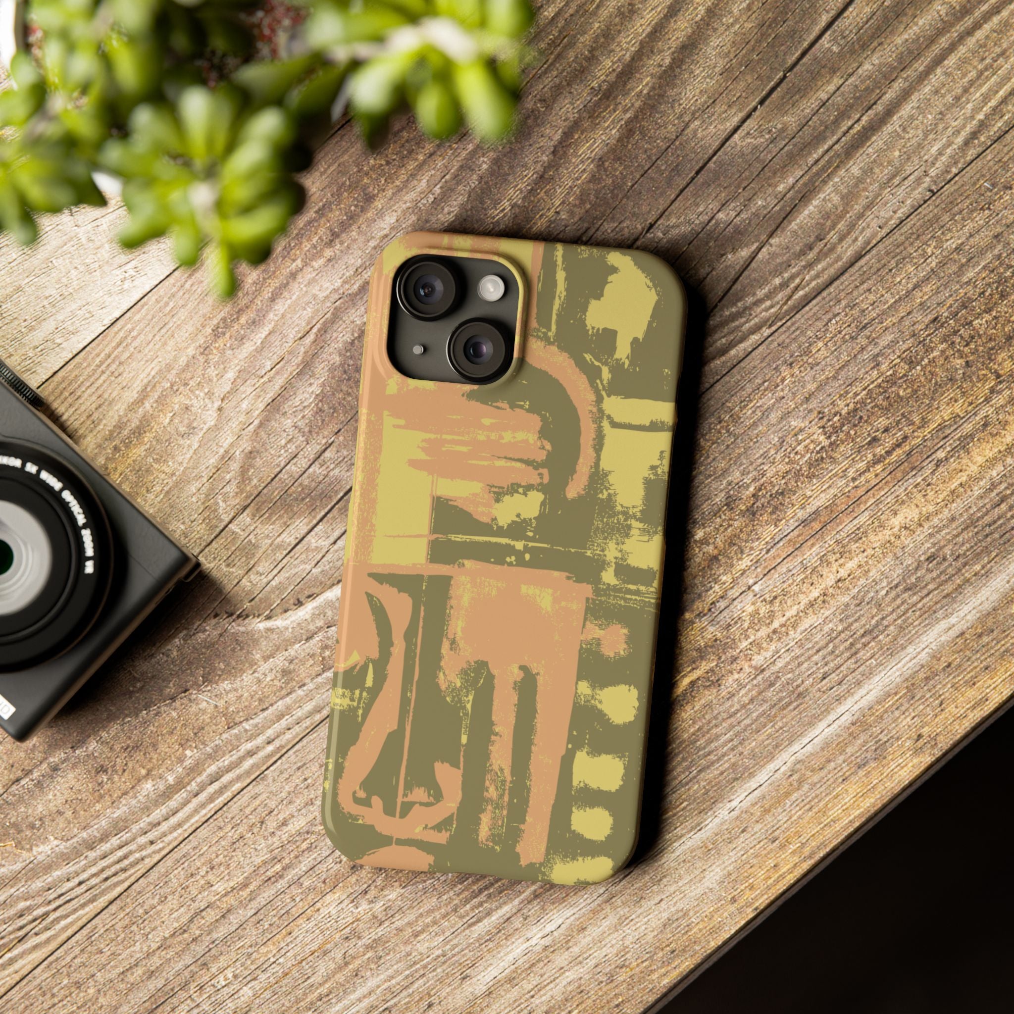 Abstracted Earth | Slim Phone Case