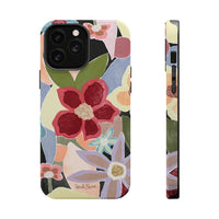 Floral Collage Magnetic Impact-Resistant Phone Case