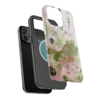 Abstract Floral Impact-Resistant Phone Case