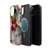 Floral Collage Magnetic Impact-Resistant Phone Case