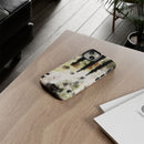 Abstract Camouflage Tough Phone Case — Watercolor Drip Design