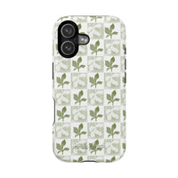 Botanical Impact-Resistant Phone Case - Eco-Friendly Design