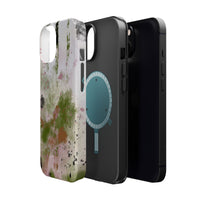 Abstract Floral Impact-Resistant Phone Case