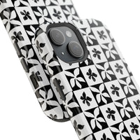 Stylish Impact-Resistant Phone Cases with Floral Design