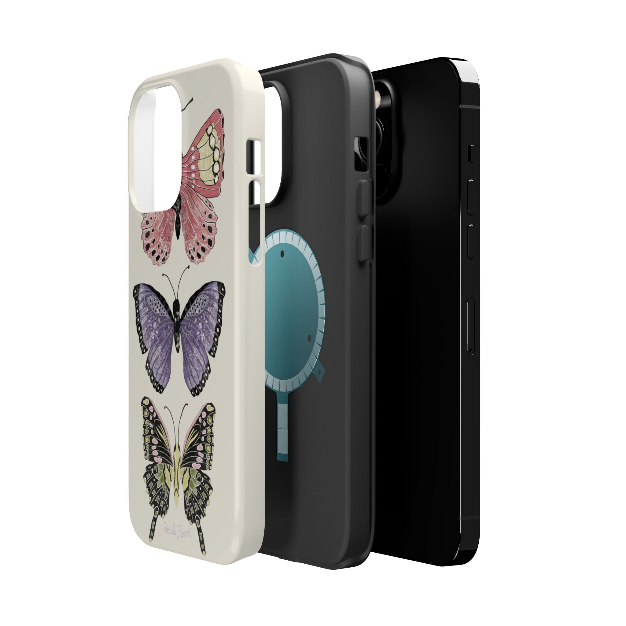 Butterfly Magnetic Impact-Resistant Phone Case