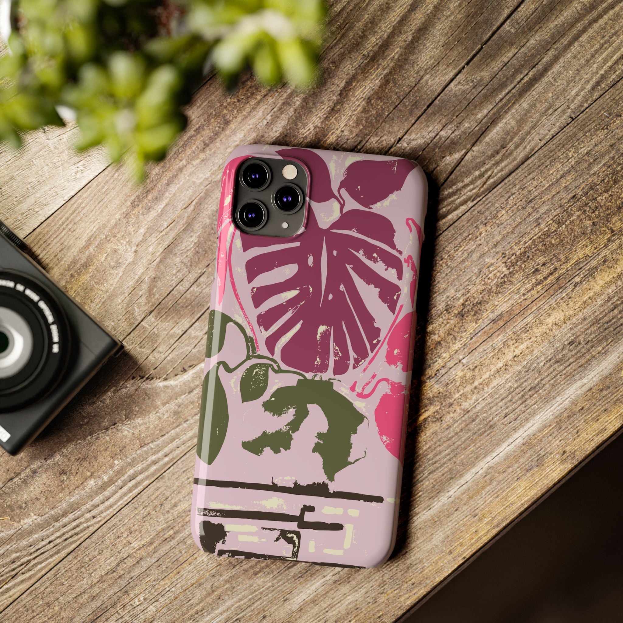 Monstera | Slim Phone Case