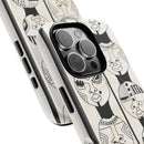 Artistic Tough Magnetic Phone Case with Unique Afrocentric Design