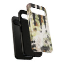 Abstract Camouflage Tough Phone Case — Watercolor Drip Design