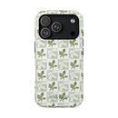 Botanical Impact-Resistant Phone Case - Eco-Friendly Design